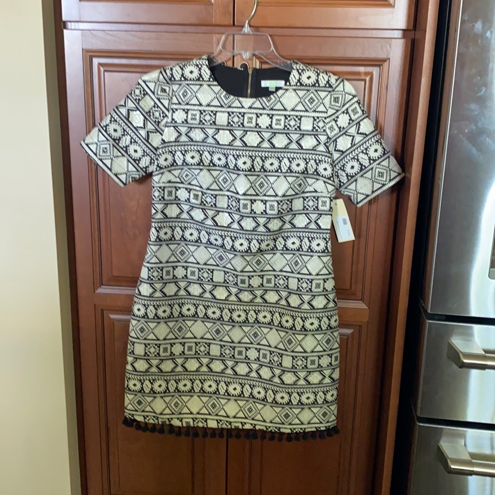 NWT Beautiful Jade Brocade Dress